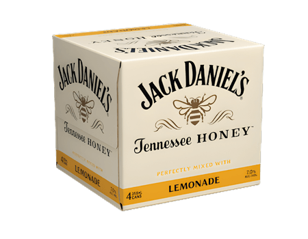 Jack Daniels Tennessee Honey Pack X4