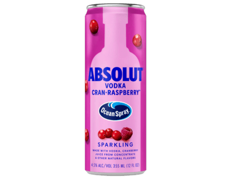 Absolut Ocean Spray Cran Raspberry