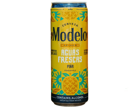 Cerveza Modelo Aguas Frescas Piña